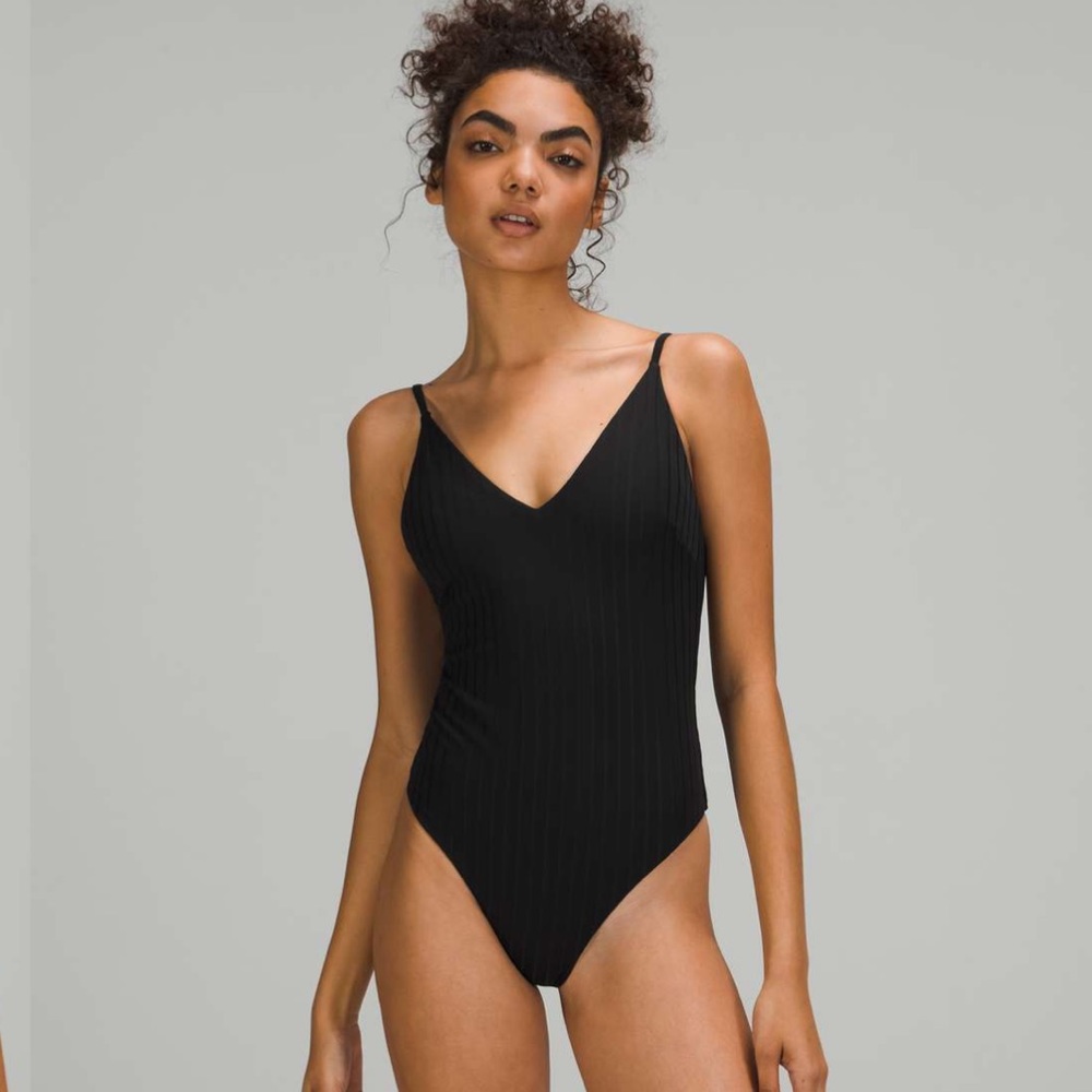 lululemon athletica Black One Piece Swimsuit